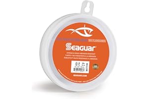 Seaguar STS - Línea de Pesca de Trucha y Steelhead, Fuerte y Resistente a la abrasión, líder de Pesca de Alto Rendimiento 100% fluorocarbono, prácticamente Invisible