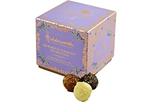 Holdsworth Chocolates Classics - Sir Robin of Locksley Gin Assortment of Handmade Truffles Coated with Milk, Dark or White Chocolate 100g