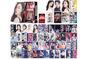 TuYines BABYMONSTER Cartoline fotografiche, 55 pezzi baby monster Lomo Card, BM Nuovo Album Cartoline, BabyMonster Fotocarte, Must-Have per i fan del K-pop (B)