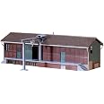 Kit Maquette Faller F120152 - Hangar Pour Réseau Ferroviaire Miniature, échelle HO, à Monter