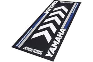 Biketek Garagenteppich Moto Series 4, kompatibel mit Yamaha, 190 x 80 cm