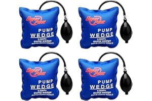 Fly5D Coussin Gonflable de Levage voiture, Bricolage Pump Wedge Chaque Pièce Peut Supporter 300 Kg Leve Meuble Charge Lourde Coussin De Levage (4 Pcs)