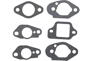 eMagTech 2 jeux (12pcs) Joints de Carburateur 16221883800 16212ZL8000 16228ZL8000 Compatible avec GCV135 GCV160 GCV190 HRB425C HRB475C HRB476C HRB536C Moteurs