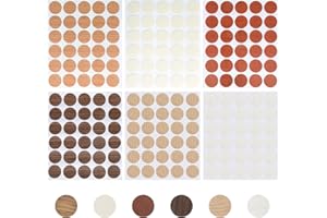GHEART Tappi Coprivite Adesivi, Tappo del Foro, Copriforo Vite Copre Adesivi, Utilizzato per Coprire i Fori Delle Viti Nei Mobili, 6Pezzi