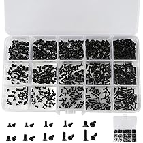 500 Stück Computer Schrauben Set - M2 M2,5 M3 Schrauben Für Laptop & PC Reparatur