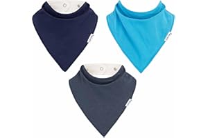 Lovjoy Large Bandana Bibs for Children 4+ Years/Special Needs Bibs/Suitable for Children, Teens and Adults/Adjustable Neck Size
