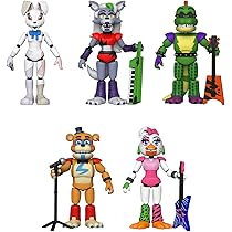 Five Nights at Freddy's　Reo Buy Funko Action Figures! Set of 5 - Five Nights at Freddys
