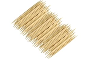 PARENCE.- Set mit 1000 Bambus-Zahnstochern - Täglicher Gebrauch, Zahnhygiene, Plektren für Aperitif - Großpackung, Bois