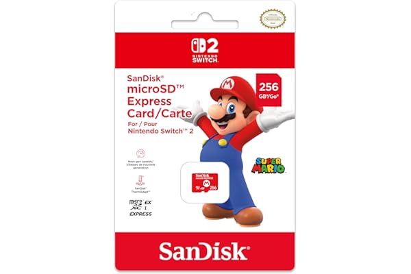 Carte mémoire micro SD express 256 Go SanDisk