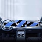 BYD SEALION 7 ile Uyumlu Multimedya G&ouml;sterge ve Sağ Panel 3 l&uuml; Set 9H Nano Ekran Koruyucu