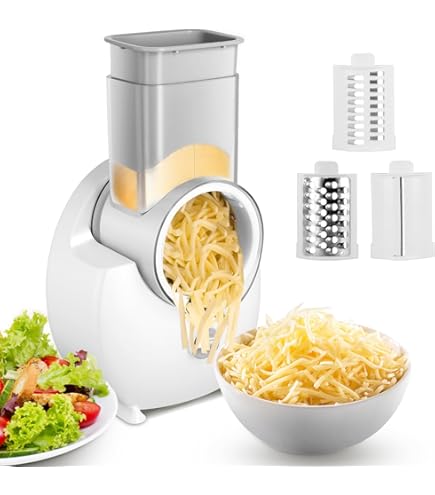 Moulinex Fresco-Taglio Elettrico DJ812510 - Tritatutto 260W, In Acciaio, Rosso, Per Verdure E Formaggi - Foto 5