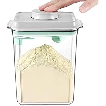 1,7 l, luchtdichte melkpoederdispenser, draagbare
