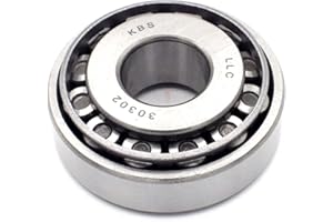 Parts and Parts Kegelrollenlager 30203 17x40x13,5mm, hochbelastbares Präzisionslager für Axial- & Radialbelastungen, DIN 720 ISO 355, langlebig & hitzebeständig für Industrie- & Automobilanwendungen