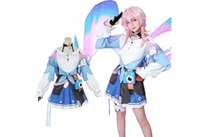 Fiamll Honkai Star Rail Cosplay Trailblazer 7th March Danheng Cosplay Costume Outfit Anime Uniform Full Set Halloween Carnival Festival Women Men Costume