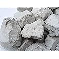 GRAY clay chunks natural for eating (food), 4 oz (110 g)