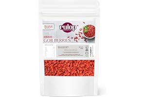 Rulop Dried Goji Berries - 500g - Premium Quality, Vegan, Resealable Pouch