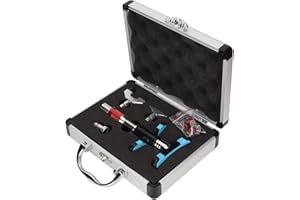 YUYTE Strumento Chiropratico Manuale Regolabile, Strumento Chiropratico Massaggiatore di Correzione Professionale, Attivatore di Massaggio del Corpo Vertebrale Manuale a 10 Velocità(rosso)