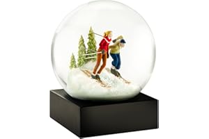 CoolSnowGlobes Globo di Neve Sciatori