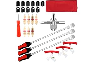 AMDZGLB - Juego de 27 desmontadores de neumáticos manuales para palanca de neumáticos (palanca de neumáticos)