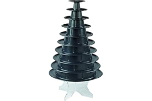 MALLARD FERRIÈRE Mallard Ferriere PYRAMIDE A MACARONS NOIRE + offert 1 coupe pate" lepetitmitron"