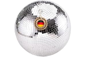ETEC PROFESSIONAL SHOW EQUIPMENT ETEC Professional Spiegelkugel 20cm - Disco Kugel Party Licht DJ Equipment für Lichteffekte und Partybeleuchtung