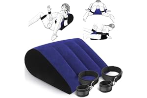 DYNLAB 𝙨𝙚𝙭 𝙩𝙤𝙮 Cuscino Da Viaggio Gonfiabile Con Set Di Guanti Per Mani E Piedi Per Godersi Il Gioco In Camera Da Letto. Può Essere Utilizzato Anche Per La Spiaggia, Il Campeggio E Altro Ancora