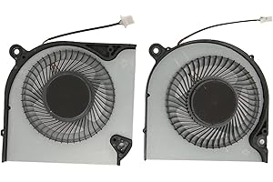 ANNADUE Ventilateur de Refroidissement, Radiateur de Ventilateur de Refroidissement GPU/CPU de Remplacement pour 5 AN515-43 AN515-54 AN517-51 7 AN715-51(CPU et GPU)