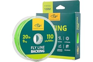 SF Braided Fly Fishing Line Trout Line 20lb 30lb 50m 100m (Orange, Green, Blue, White, Neon Yellow, Purple, Black and Yellow)