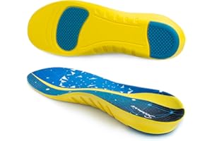 SEAMIX Solette per uomini e donne,soletta morbida per scarpe per la fascite plantare per migliorare le gambe a forma di X, soletta morbida in gel che assorbe gli urti,soletta per piedi piatti,dolore ai piedi