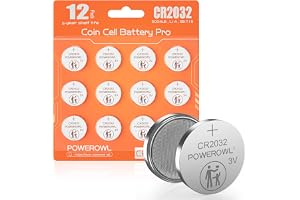 POWEROWL CR2032 Pilas de Botón