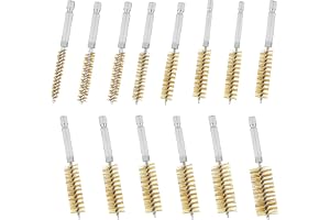 14 stycken mässingsrörborste 8–25 mm set cylinderborste borrhålsborste