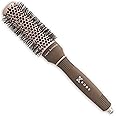 Kobe Professional Heat-Retaining Ceramic & Ionic Round Hair Brush for Blow Drying - with Nanotechnology - 32mm Barrel Brush - Blow Dry Hair Brush,Curling Brush