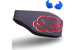Qshare Swimming Headband – Best Design Ear Band to Protect Swimmer's Ears, Doctor Recommended to Keep Water Out and Earplugs in, 2 Sizes for Toddlers & Adults
