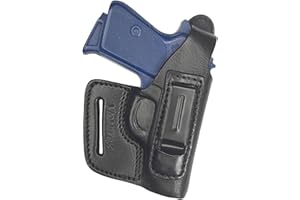 VlaMiTex IWB 5-5 Funda para Pistola PPK Walther PPKS, para Llevar por Dentro/Fuera del pantalón, de Piel