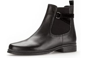 Gabor Damskie botki, damskie Chelsea Boots, wymienna wkładka, najlepsze dopasowanie