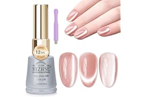 MIZHSE Zestaw lakierów do paznokci UV Cat Eye UV Gel lakier do paznokci z magnesem 12 ml światło księżyca Cateye żel UV Nail Polish Cateye magnes lakier do paznokci z brokatem Cat Eye Cel