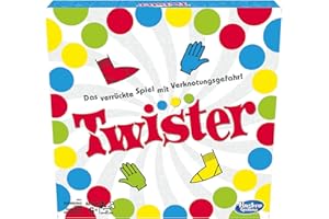 Hasbro fête pour Les familles et Les Enfants, Twister à partir de 6 Ans, Jeu Classique pour l'intérieur et l'extérieur, Taille Unique, 98831398, Multicolore
