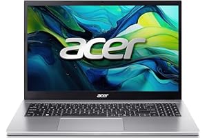 Acer Aspire Go 15 AG15-71P, Ordenador Portátil 15.6" Full HD (Intel Core i5-13420H, 16 GB RAM, 512 GB SSD, UHD Graphics, Sin Sistema Operativo), Plata, Teclado QWERTY Español