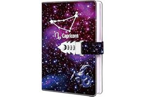 ‎ZXHQ ZXHQ Sternbilder Tagebuch mit Schloss,Tagebuch für Frauen, Männer, Mädchen, Jungen, Teenager, Kinder, nachfüllbares Passwort Notizbuch, bester Geburtstag, Weihnachten, Größe A5 (21 X 15cm)