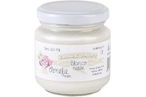Amelie Prager 120 – 01 pittura a la gesso, Bianco Neve, 120 ml