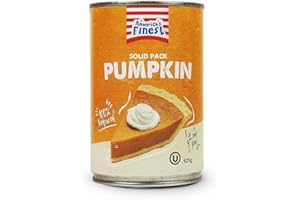 America's Finest, Pumpkin Puree - 100% Pure Pumpkin - 425g Tin, Pack of 3