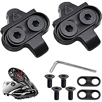 Set Tacchette SPD Per Mountain Bike - Tacchette Pedali Con Regolazione Laterale