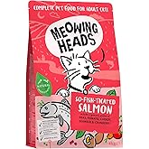 Meowing Heads Complete Dry Cat Food 4kg - So-fish-ticated Salmon - Vet Approved
