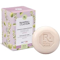Rampal Latour Bio-Seifen Lavendel - 3 X 150 G überfettende Hand- Und Körperreiniger Mit Olivenöl