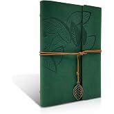 Joy &amp; Inspiration A5 PU Leather Notebook Vintage Refillable Notebook Cute Travel Diary Refillable Ring Notebook Pu Leather Jo