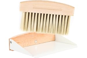 ENCURYNA Mini szufelka i zestaw miotły, miotła stołowa, miotła i szufelka, szczotka ręczna z szufelką, przenośny zestaw szczotek stołowych, stół jadalny, narzędzie do czyszczenia okruchów, narzędzia do