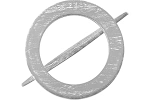 BEAUTEX GARDINEN Raffhalter Gardinenspange aus Holz, rund mit separatem Stift, Farbe wählbar (Grau)