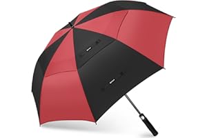 KEYHOT Paraguas Golf Grande M/L/XL/XXL - Resistente Automatico Paraguas De Golf Antiviento - Irrompible Viento Fuerte Paragua Golf Doble Capa Gotta Hombre