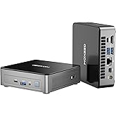 GEEKOM NUC Mini PC Mini Air12 Mini Computer N100 (solo 3,4 GHz), 16 Go DDR5 512G SSD Windows 11 Pro, supporto 4K UHD, WiFi 6,