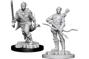 Wizkids D&D Nolzur's Marvelous Miniatures - Human Ranger Male (6 Units)
